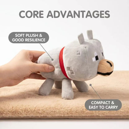 Mini Lobo Peluche del Juego de cubos