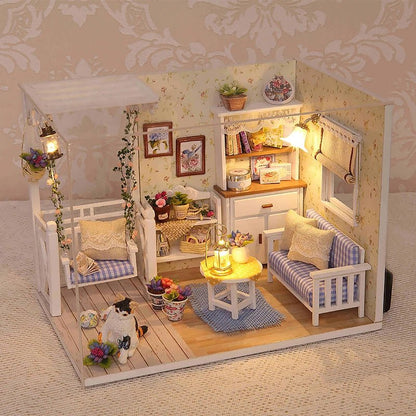 Kitten Mini Doll House 3D - Besttoys