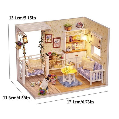 Kitten Mini Doll House 3D - Besttoys