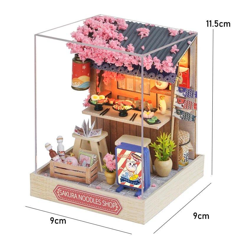 Mini Doll House DIY Kit Handmade 3D - Besttoys