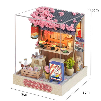 Mini Doll House DIY Kit Handmade 3D - Besttoys